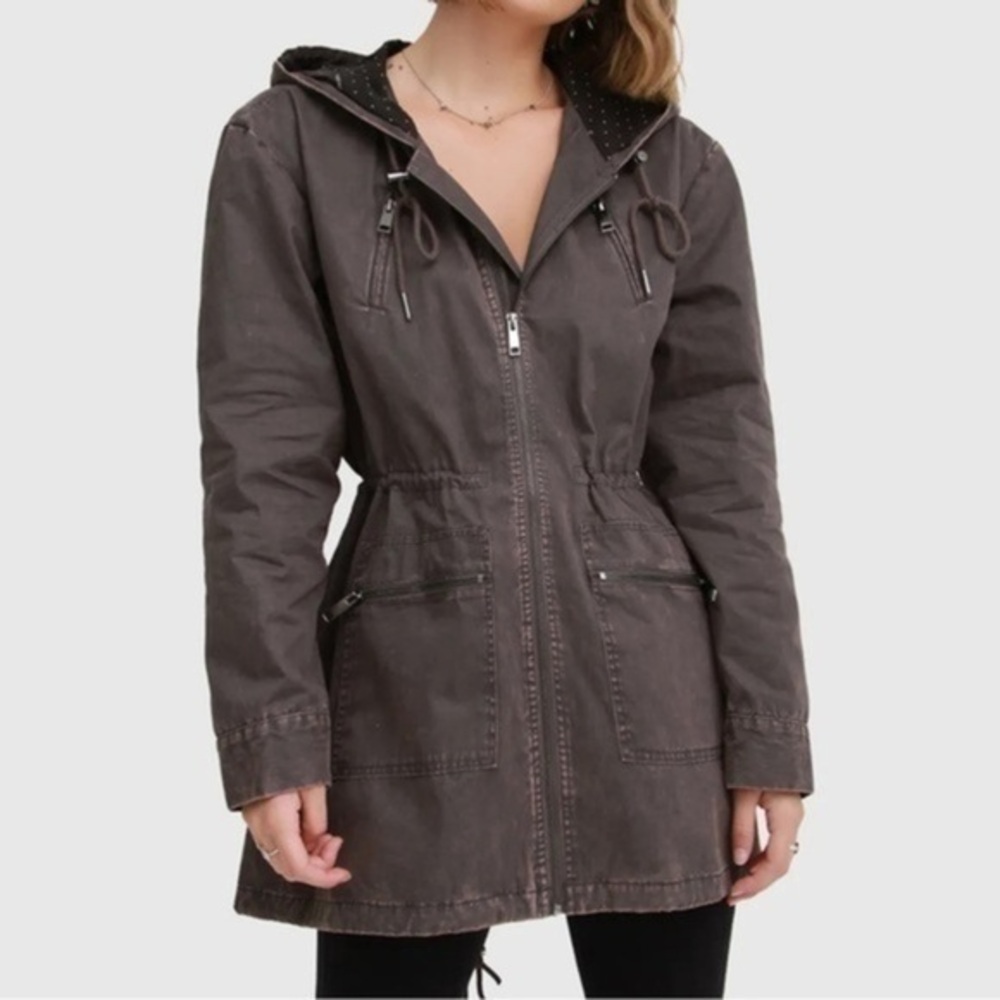 belle and bloom westwood hooded jacket